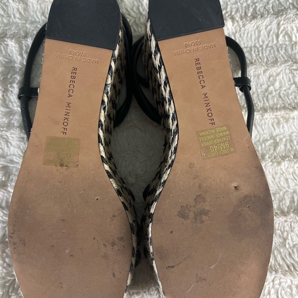 Rebecca Minkoff Josefia Espadrille Wedge Platform Sandals NEW - Picture 4 of 6